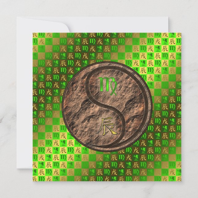 Carte Virgo & Earth Dragon (Devant)