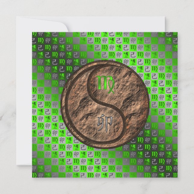 Carte Virgo & Earth Rabbit (Devant)