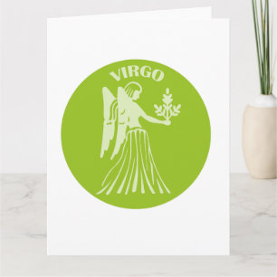Carte Virgo, Signe Zodiaque, Horoscope, Astrologie