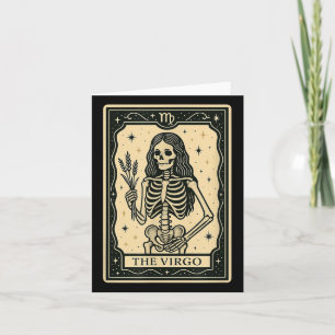Carte Virgo Tarot - Sorcière gothique Soky Hallowe