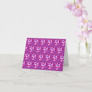 Carte Virgo Zodiac Coquette Coeur gâteau d'anniversaire