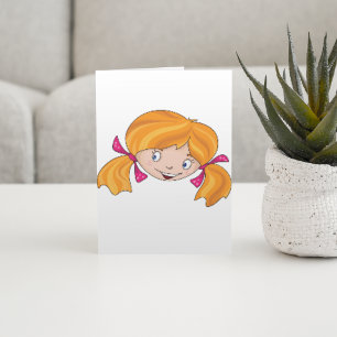 Carte Visage des filles