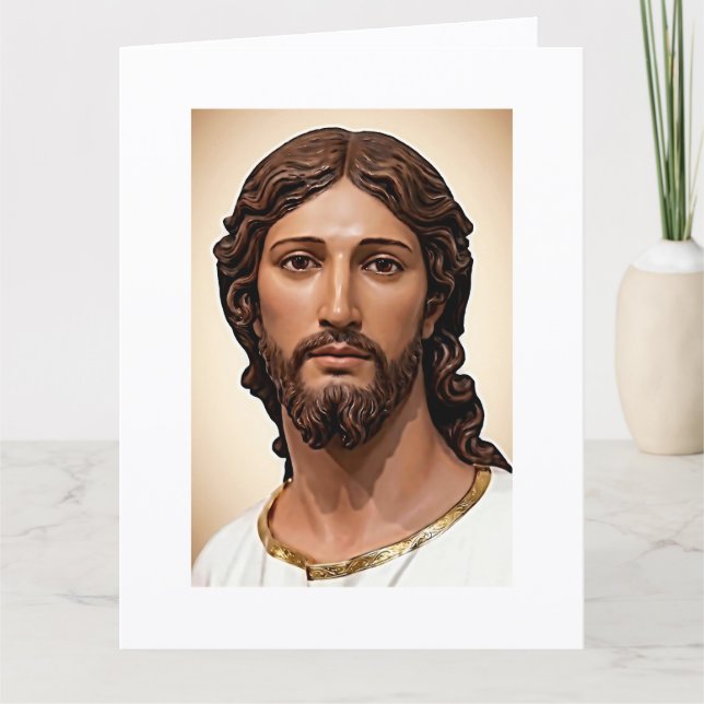 Carte VISAGE DU CHRIST par Mark Edward Westerfield 2026 (Devant)