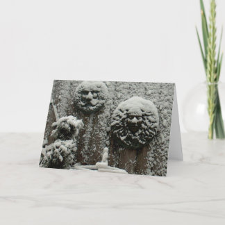 Carte Visages neigeux