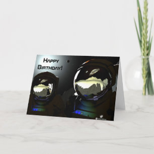 Carte Visiteurs inattendus OVNI