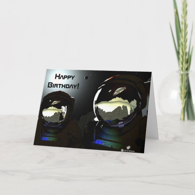 Carte Visiteurs inattendus OVNI (Devant)