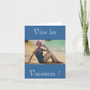 Carte Vives les vacances