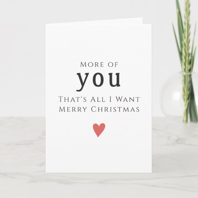 Carte Vivez la magie des vœux de Noël modernes (Devant)