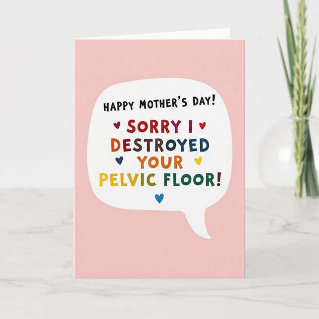 Carte Vivid Mothers Day Message Card (Devant)