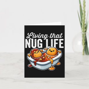 Carte Vivre Cette Nug De Poulets À Vie Dans La Sauce Bar