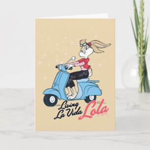 Carte Vivre La Vida Lola Scooter Graphic