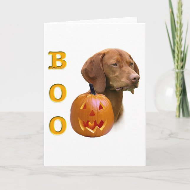 Carte Vizsla Boo (Devant)