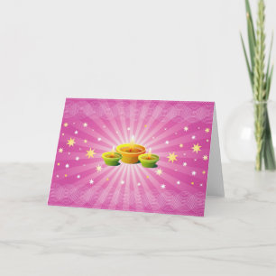 Carte Vœu de Diwali