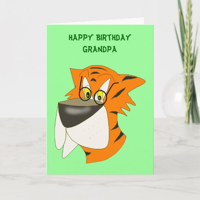 Carte voeux d'anniversaire (Devant)