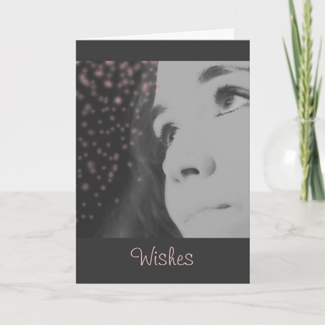 Carte Voeux d'anniversaire (Devant)