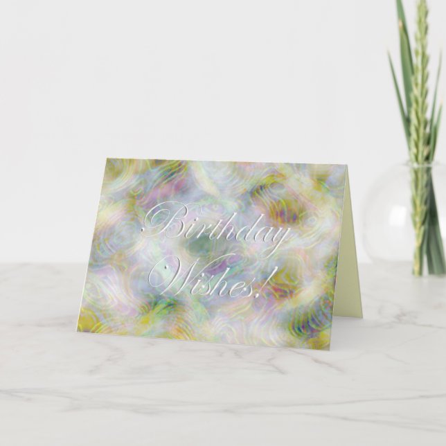 Carte Voeux d'anniversaire ! (Devant)