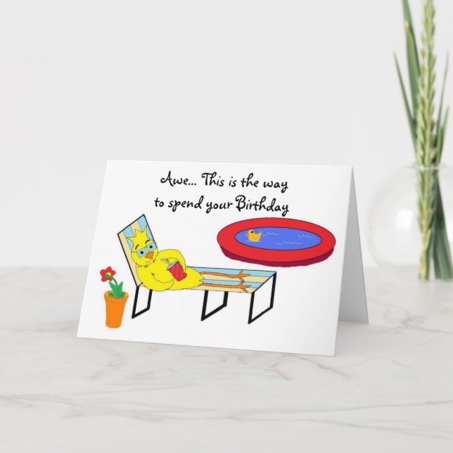 Carte Voeux d'anniversaire (Devant)