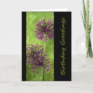 Carte Vœux d'anniversaire