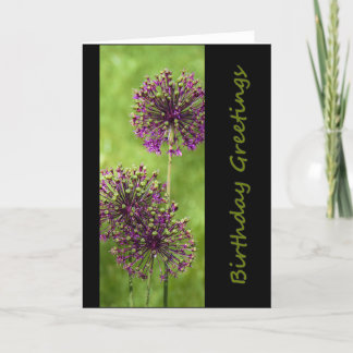 Carte Vœux d'anniversaire