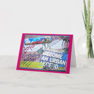 Carte Voeux d'anniversaire