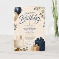 Vœux d'anniversaire bénis – Anniversaire chrétien