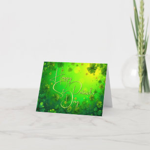 Carte Vœux de fête de la Saint-Patrick