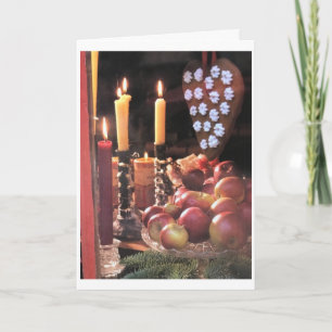 CARTE **VOEUX DE FÊTE** POUR NOTRE FAMILLE