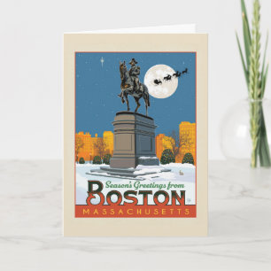 Carte Vœux de la saison de Boston Common!