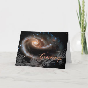 Carte Vœux de la Saison - Télescope spatial Hubble