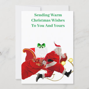 Carte voeux de Noël