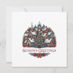 CARTE VOEUX DE SAISON