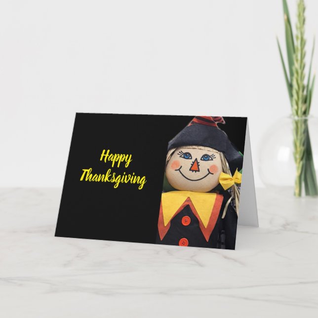 CARTE VOEUX DE THANKSGIVING (Devant)