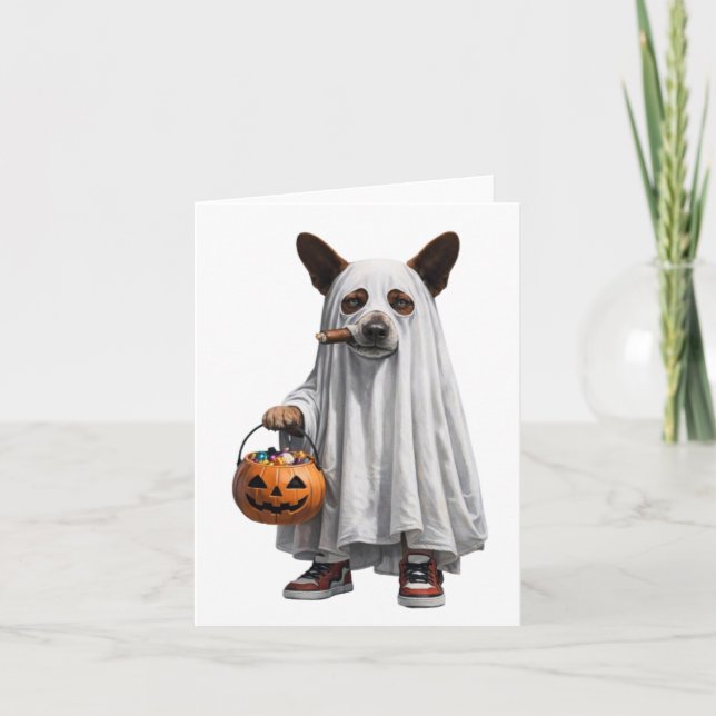 Carte Vœux d'Halloween (Devant)