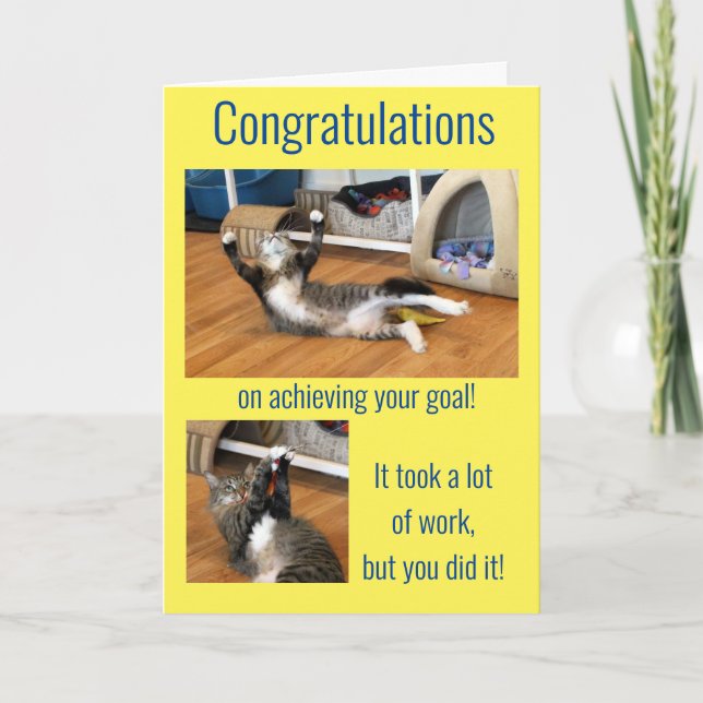 Carte Voeux humoristiques pour la promotion de l'emploi (Devant)