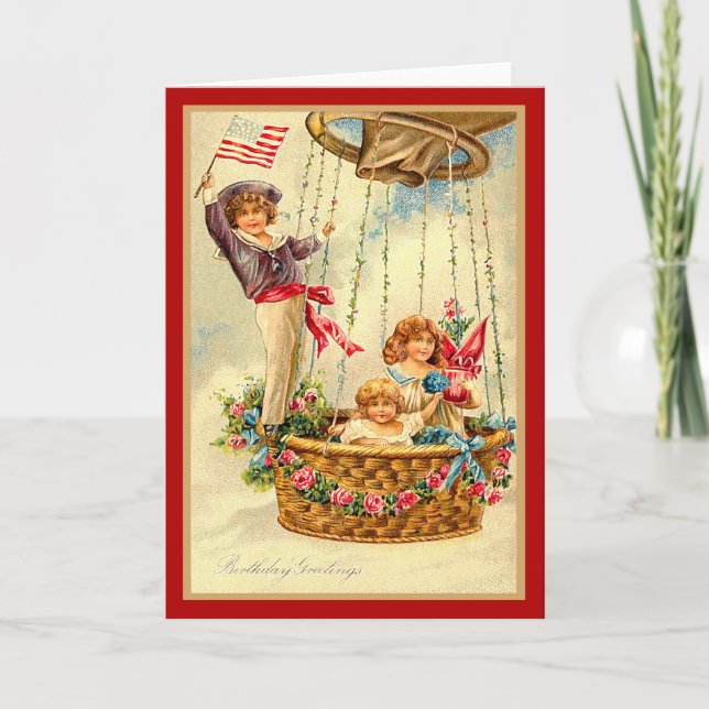 Carte Voeux patriotiques (Devant)