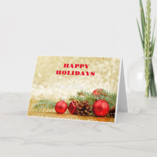 CARTE VOEUX POUR LA SAISON/BOURRE DE BONNE ANNÉE À VOUS