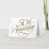 Vœux pour les 50 ans de mariage