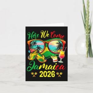 Carte Voici la Jamaïque 2026 Famille Vacances Correspond