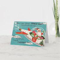 Voici le vaisseau spatial du Père Noël