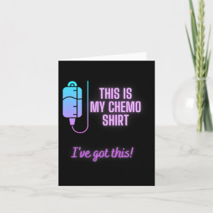 Carte Voici mon Chemo - Chimiothérapie contre le cancer
