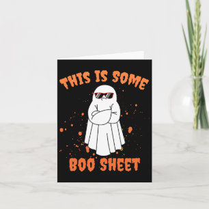 Carte Voici Un Peu De Fiche De Boite Ghost Fun Halloween