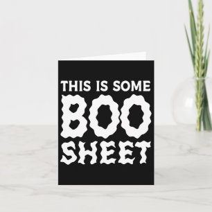 Carte Voici Une Feuille De Boite Halloween Ghost Fun Cad