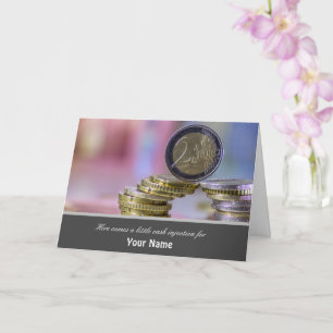 Carte Voici une petite injection de liquide pour vous! c