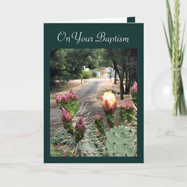 Carte Voie de fidélité Baptême adulte (Devant)