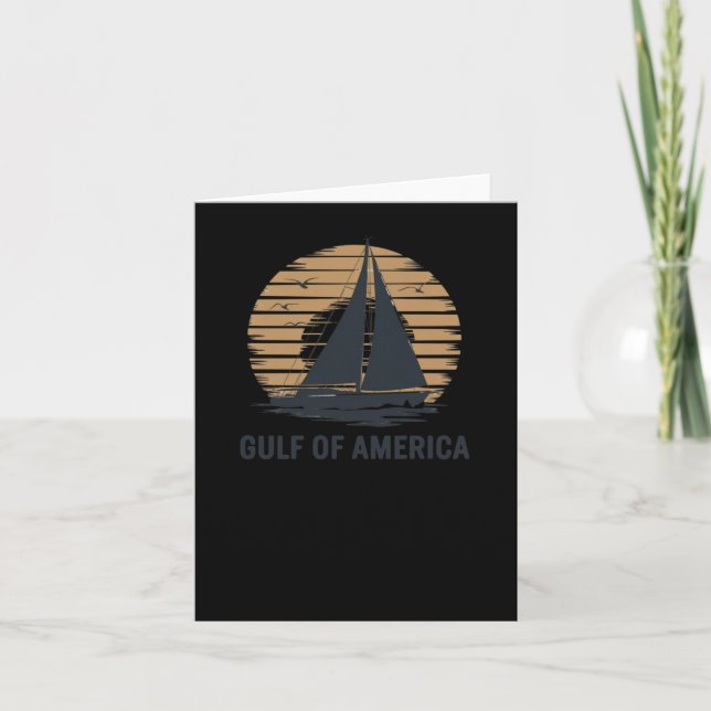 Carte Voile Dans Le Golfe D'Amérique (Devant)