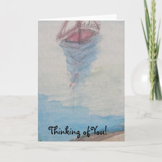 Carte voilier (Devant)