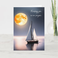 Voilier et Pleine lune Sympathie