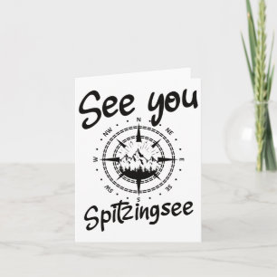 Carte Voir Vous Randonnée Spitzingsee Allemagne Vacances