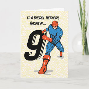 Carte Voisin spécial 9e anniversaire Superhero