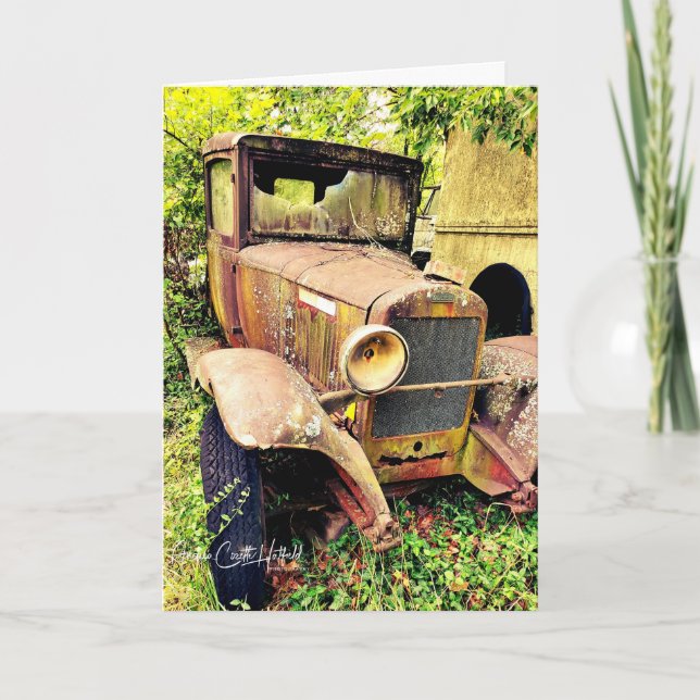 Carte Voiture de collection  (Devant)